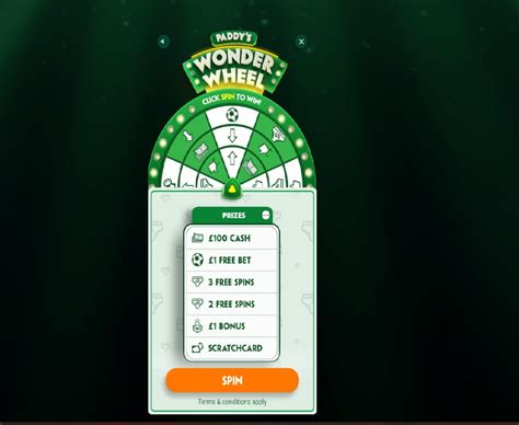 paddypower roulette|paddy power spin the wheel.